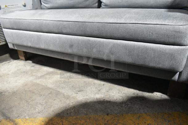 Gray Couch. - Image 4 of 5