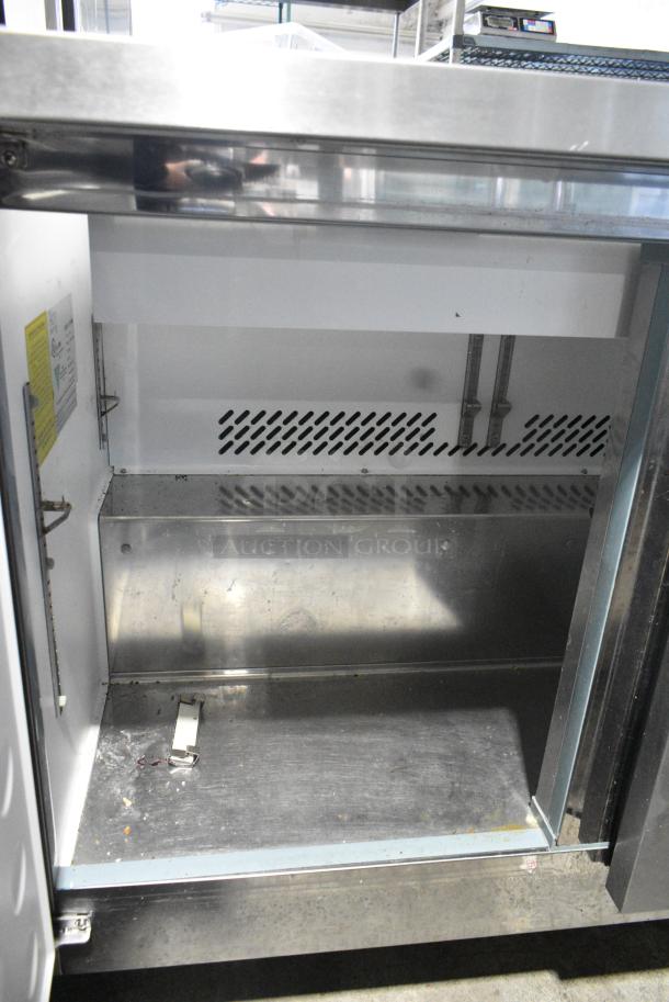Kool-it KSP48M Ikon Series Kool-it Prep Table w/ 2 Doors on Commercial Casters. 115 Volts, 1 Phase. Tested and Working! - Image 6 of 10