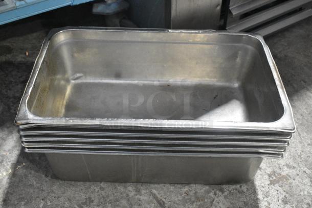 12 Stainless Steel Items Including Drop In Bins and Lids. 12 Times Your Bid! - Image 2 of 4