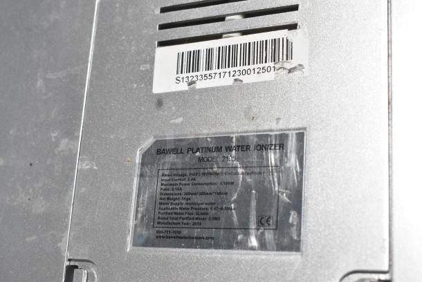 Bawell 2195 Platinum Water Ionizer - Image 8 of 8