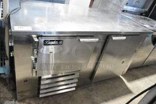 2018 Leader LB60 S/C LB60 S/C Stainless Steel Commercial 2 Door Undercounter Cooler. 115 Volts, 1 Phase. Tested and Powers On But Does Not Get Cold