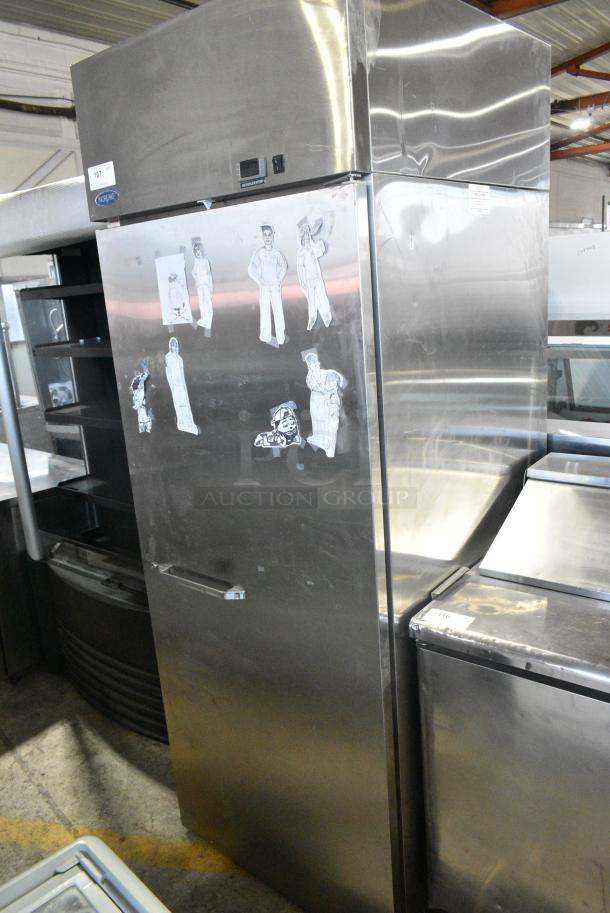 Norlake MWR331SSS/0X Stainless Steel Commercial Single Door Reach in Cooler. 115/208-230 Volts, 1 Phase. - Image 1 of 6