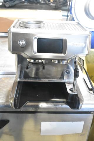Breville BES880 BSS / C Metal Countertop Coffee Machine. 120 Volts, 1 Phase.