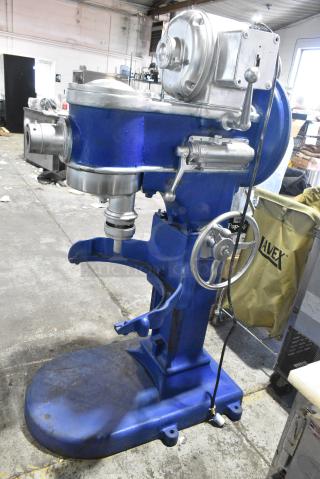 Hobart Metal Commercial Floor Style Planetary Dough Mixer. 208/250 Volts, 1 Phase.