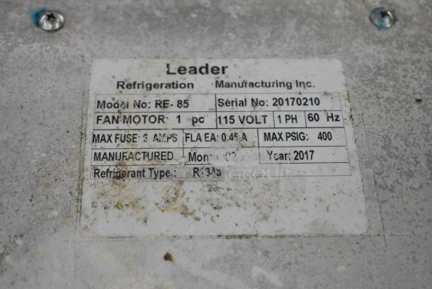 2017 Leader LM48 S/C Stainless Steel Commercial Sandwich Salad Prep Table Bain Marie Mega Top. 115 Volts, 1 Phase. Tested and Working! - Image 9 of 9