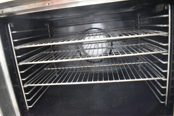 2 Blodgett Zephaire Stainless Steel Commercial Natural Gas Powered Full Size Convection Oven w/ View Through Doors, Metal Oven Racks and Thermostatic Controls on Commercial Casters. 2 Times Your Bid! - Image 7 of 11