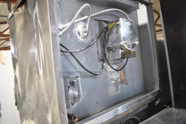 2 Blodgett Zephaire Stainless Steel Commercial Natural Gas Powered Full Size Convection Oven w/ View Through Doors, Metal Oven Racks and Thermostatic Controls on Commercial Casters. 2 Times Your Bid! - Image 10 of 11