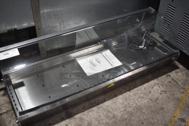 MSB6 Stainless Steel Commercial Countertop Heated Display Case Merchandiser. 110-120 Volts, 1 Phase. Tested and Working! - Image 2 of 7