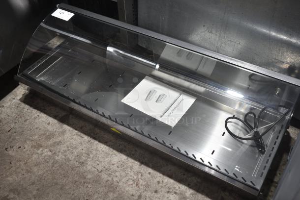 MSB6 Stainless Steel Commercial Countertop Heated Display Case Merchandiser. 110-120 Volts, 1 Phase. Tested and Working! - Image 3 of 7
