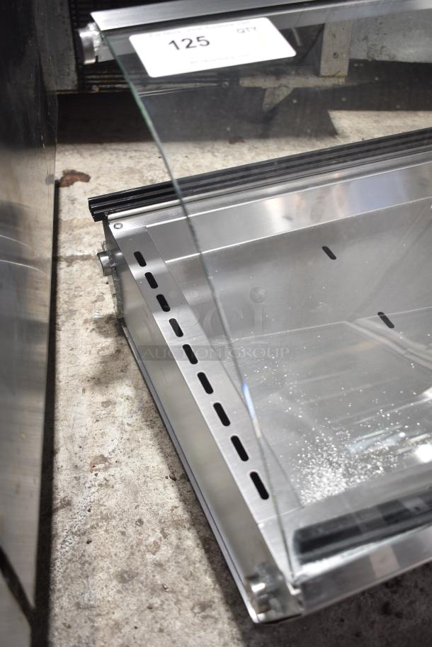 MSB6 Stainless Steel Commercial Countertop Heated Display Case Merchandiser. 110-120 Volts, 1 Phase. Tested and Working! - Image 4 of 7