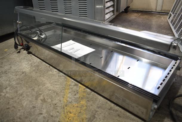 MSB6 Stainless Steel Commercial Countertop Heated Display Case Merchandiser. 110-120 Volts, 1 Phase. Tested and Working! - Image 5 of 7