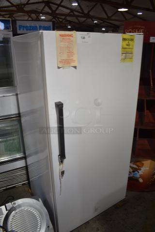 Kenmore 106.8263910 Metal Single Door Reach In Freezer. 115 Volts, 1 Phase. Tested and Working! - Item #1171842