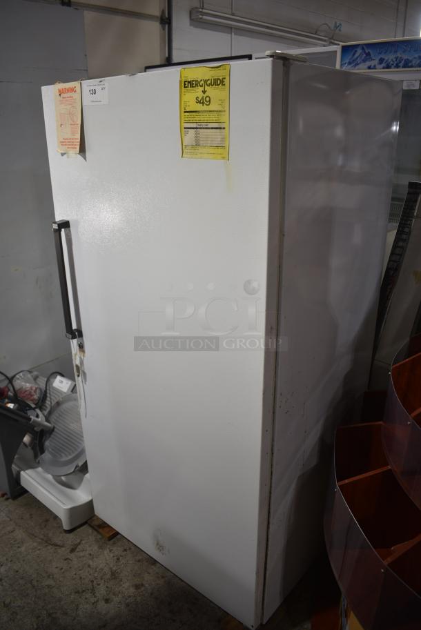 Kenmore 106.8263910 Metal Single Door Reach In Freezer. 115 Volts, 1 Phase. Tested and Working! - Image 2 of 7