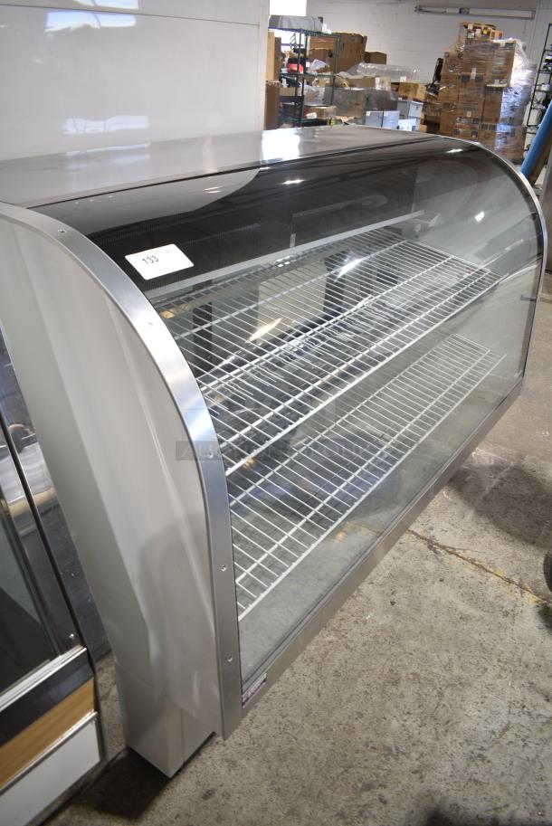 2022 True TCGG-72-HC-LD Metal Commercial Floor Style Deli Display Case Merchandiser. 115 Volts, 1 Phase. Tested and Working! - Image 2 of 7