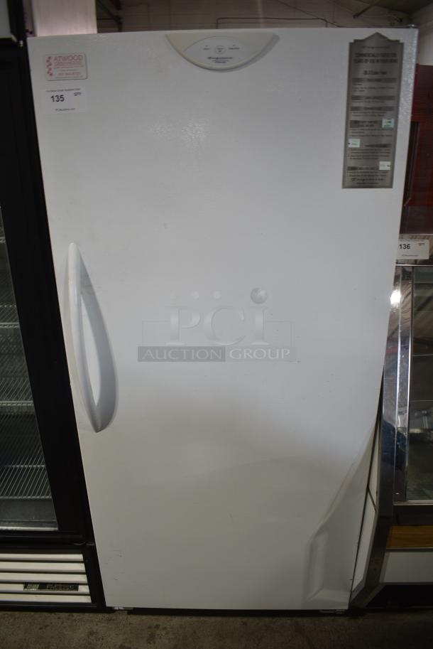Frigidaire Metal Single Door Reach In Freezer. 115 Volts, 1 Phase. Tested and Working! - Image 1 of 10