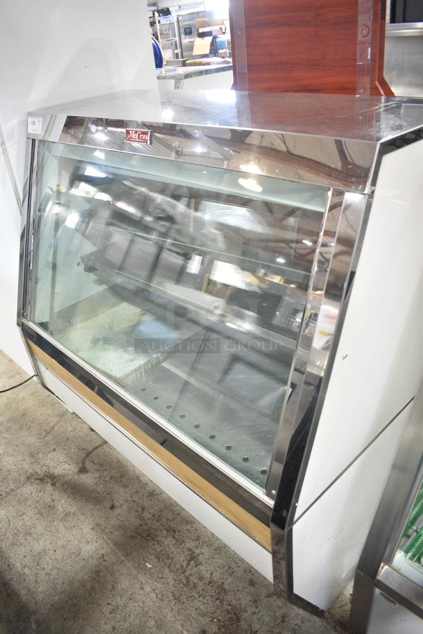 McCray SC-CDS35-4 Metal Commercial Floor Style Deli Display Case Merchandiser. 115 Volts, 1 Phase. Tested and Working! - Image 1 of 7