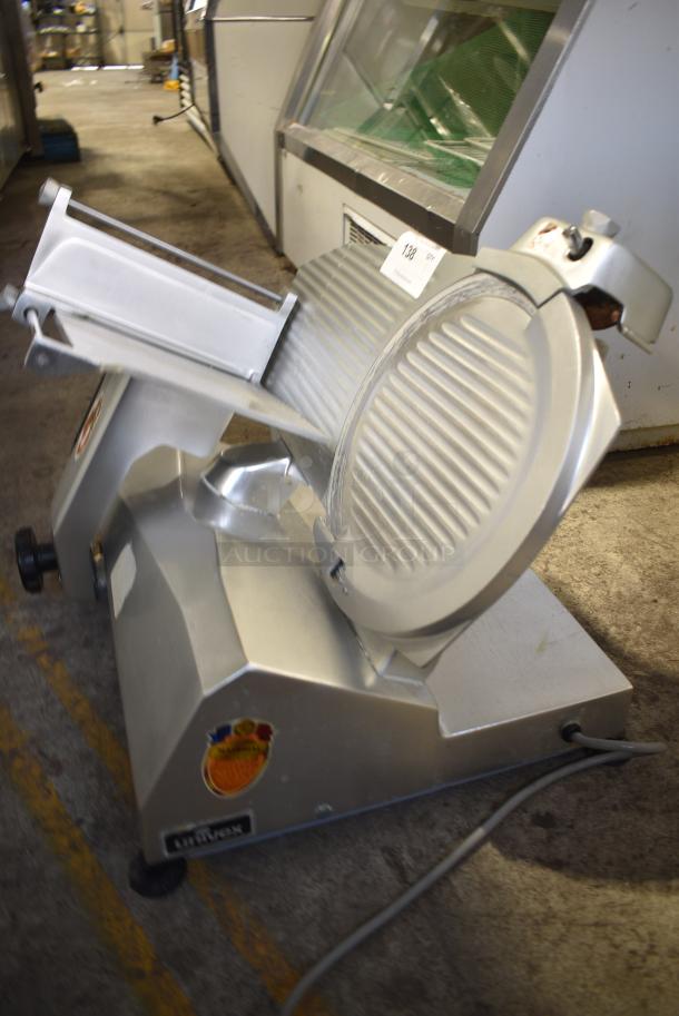 Berkel  7512 Metal Commercial Countertop Meat Slicer w/ Blade Sharpener. 115 Volts, 1 Phase. Tested and Working! - Image 3 of 5