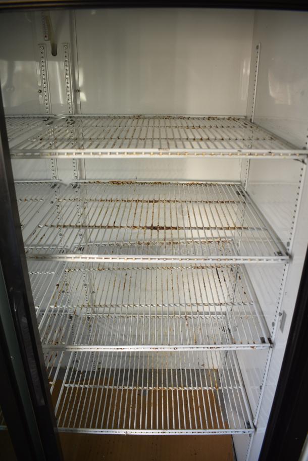 True GDM-45 Metal Commercial 2 Door Reach In Cooler Merchandiser w/ Poly Coated Racks. 115 Volts, 1 Phase. Cannot Test Due To Damaged Plug - Image 6 of 8