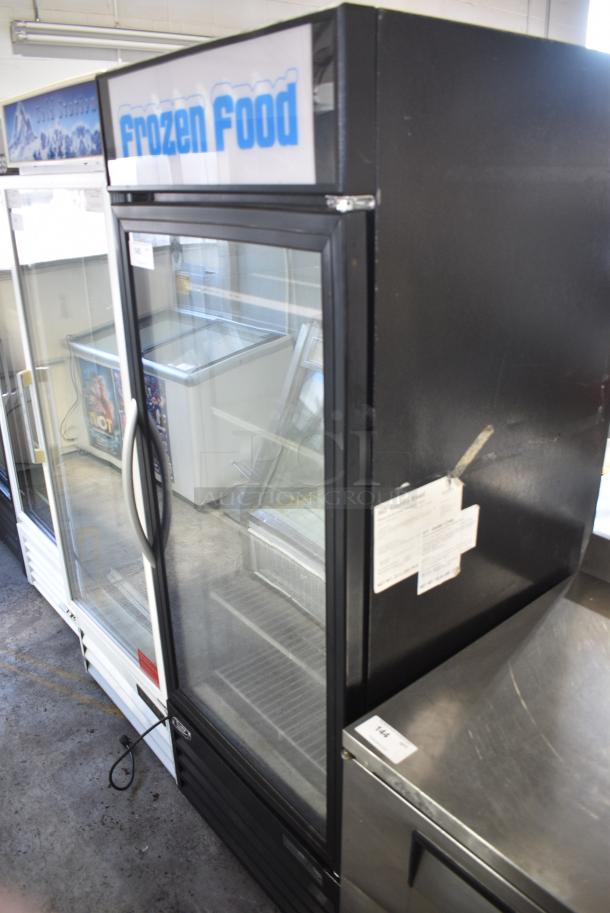 Minus Forty Metal Commercial Single Door Reach In Freezer Merchandiser w/ Poly Coated Racks on Commercial Casters. 115 Volts, 1 Phase. Tested and Powers On But Does Not Get Cold - Image 2 of 13