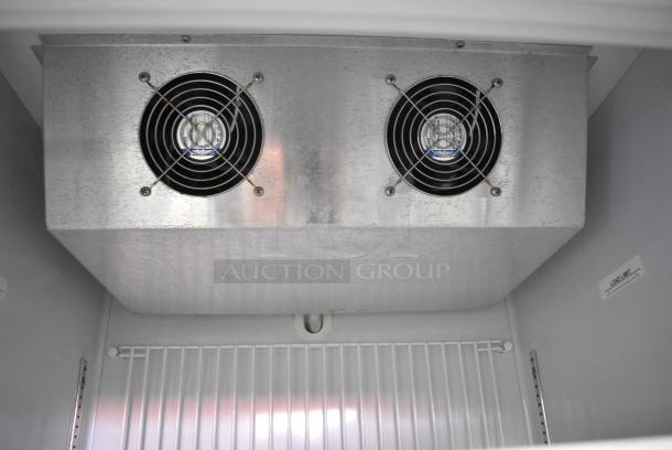 Minus Forty Metal Commercial Single Door Reach In Freezer Merchandiser w/ Poly Coated Racks on Commercial Casters. 115 Volts, 1 Phase. Tested and Powers On But Does Not Get Cold - Image 6 of 13
