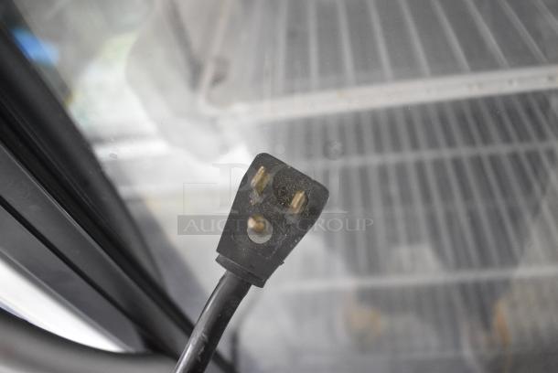 Minus Forty Metal Commercial Single Door Reach In Freezer Merchandiser w/ Poly Coated Racks on Commercial Casters. 115 Volts, 1 Phase. Tested and Powers On But Does Not Get Cold - Image 13 of 13