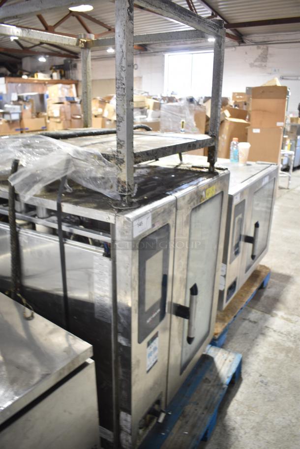 Alto Shaam CTP10-10E Stainless Steel Commercial Electric Powered Combi Convection Oven w/ Stand. 208-240 Volts, 3 Phase. - Image 2 of 6