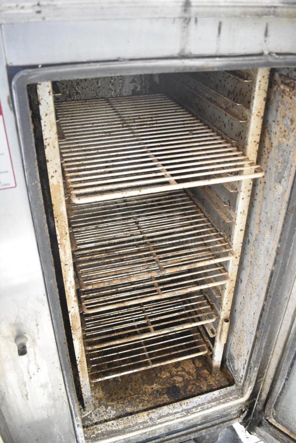Alto Shaam CTP10-10E Stainless Steel Commercial Electric Powered Combi Convection Oven w/ Stand. 208-240 Volts, 3 Phase. - Image 4 of 6