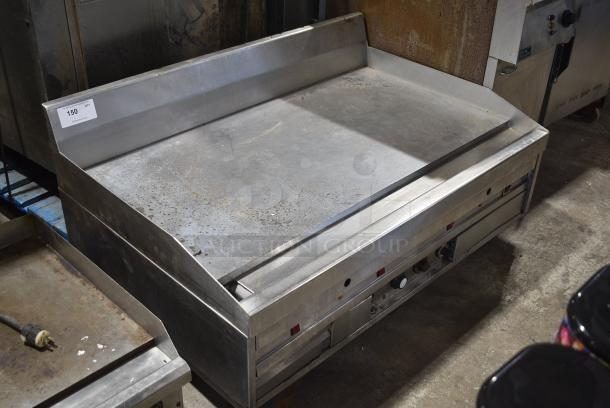 MagiKitch'n Stainless Steel Commercial Countertop Natural Gas Powered Flat Top Griddle. - Image 2 of 11