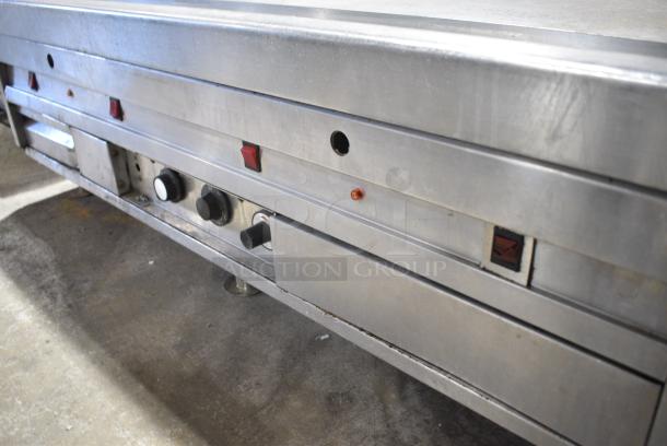 MagiKitch'n Stainless Steel Commercial Countertop Natural Gas Powered Flat Top Griddle. - Image 5 of 11