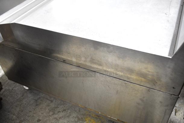 MagiKitch'n Stainless Steel Commercial Countertop Natural Gas Powered Flat Top Griddle. - Image 9 of 11