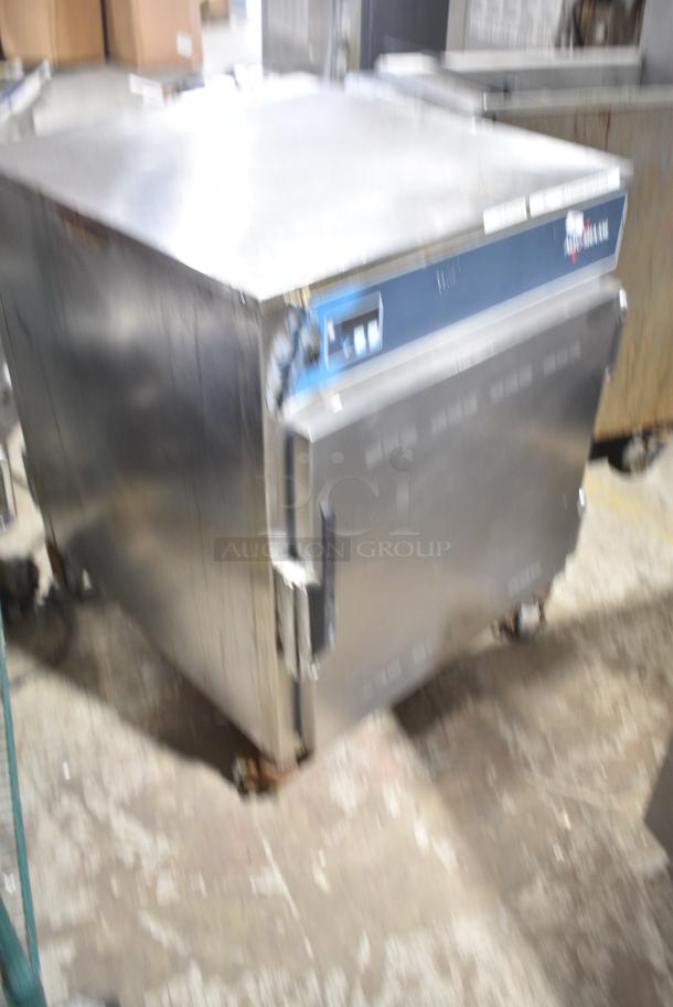 Alto Shaam Stainless Steel Commercial Pass Through Heated Holding Cabinet on Commercial Casters. 115 Volts, 1 Phase. Tested and Does Not Power On - Image 2 of 8