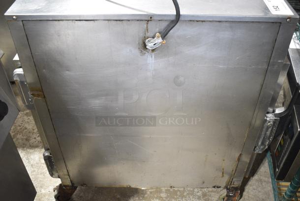 Alto Shaam Stainless Steel Commercial Pass Through Heated Holding Cabinet on Commercial Casters. 115 Volts, 1 Phase. Tested and Does Not Power On - Image 6 of 8