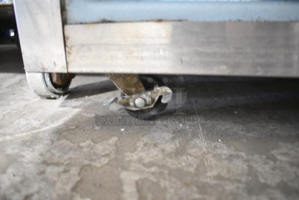 2017 Delfield 406P-BK2 Stainless Steel Commercial Single Door Undercounter Cooler on Commercial Casters. 115 Volts, 1 Phase. Tested and Working! - Image 5 of 7