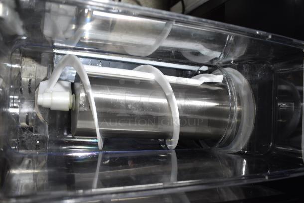 XRJ15LX2 Stainless Steel Commercial Countertop 2 Hopper Slushie Machine. 110-130 Volts, 1 Phase. Tested and Powers On But Does Not Get Cold - Image 6 of 9