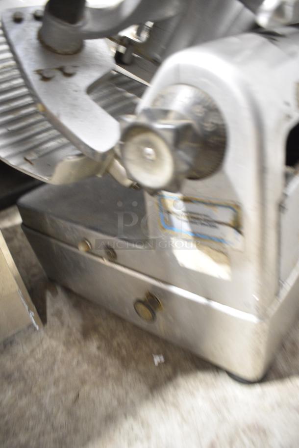 Stainless Steel Commercial Countertop Meat Slicer. 115 Volts, 1 Phase. Tested and Working! - Image 4 of 7
