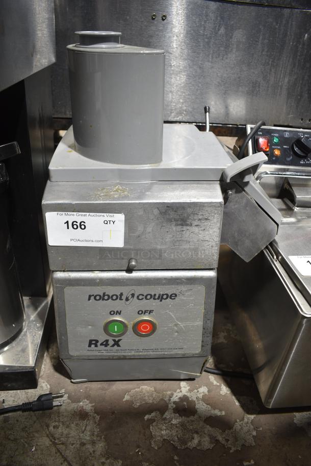 Robot Coupe R4X Metal Commercial Countertop Food Processor. 120 Volts, 1 Phase. Tested and Does Not Power On - Image 1 of 6