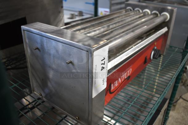 Avantco RG-05 Stainless Steel Countertop Hot Dog Roller. 120 Volts, 1 Phase. Tested and Gets Warm But Rollers Do Not Move - Image 2 of 6