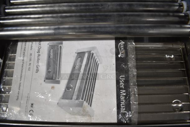 Avantco RG-05 Stainless Steel Countertop Hot Dog Roller. 120 Volts, 1 Phase. Tested and Gets Warm But Rollers Do Not Move - Image 4 of 6