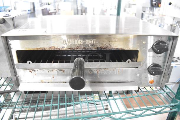 Crosson FPO-13 Stainless Steel Countertop Electric Pizza Oven. 120 Volts, 1 Phase. Tested and Working! - Image 1 of 5