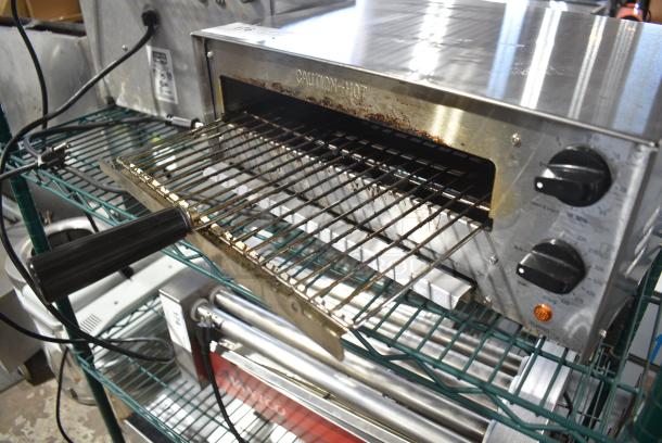 Crosson FPO-13 Stainless Steel Countertop Electric Pizza Oven. 120 Volts, 1 Phase. Tested and Working! - Image 3 of 5