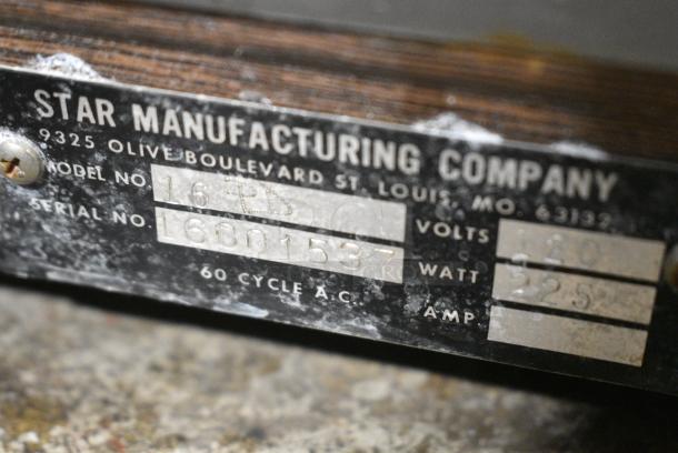 Star 16PD Metal Countertop Heated Display Case Merchandiser. 120 Volts, 1 Phase. Tested and Does Not Power On - Image 5 of 6