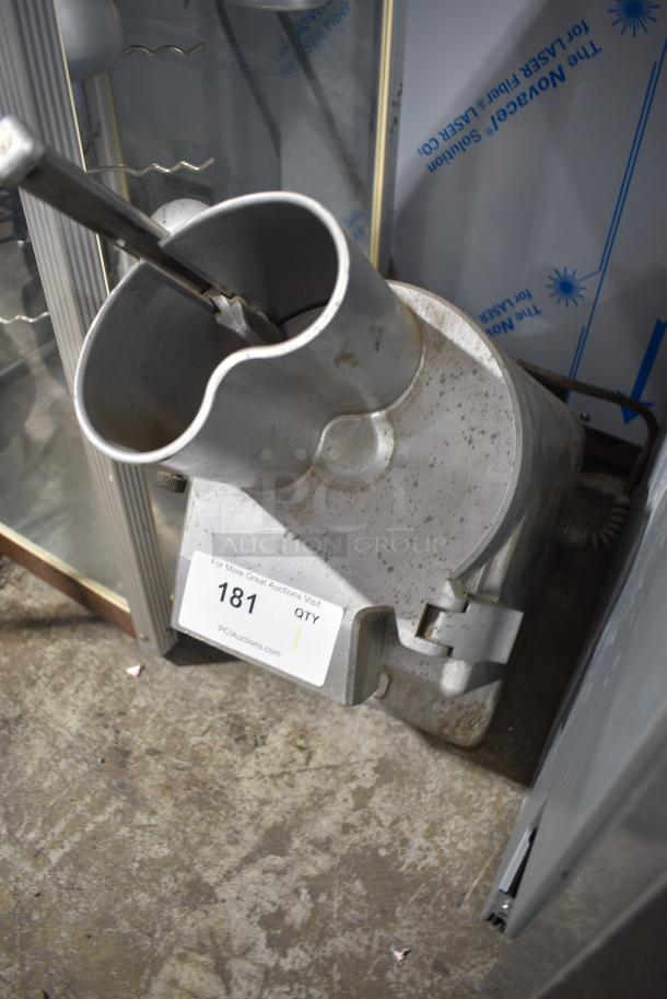 General GSM-1-66 Metal Countertop Food Processor. 115 Volts, 1 Phase. Tested and Working! - Image 3 of 7