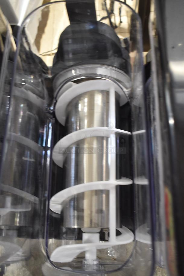 XN360A Stainless Steel Countertop 3 Hopper Slushie Machine. 110 Volts, 1 Phase. Tested and Powers On But Does Not Get Cold - Image 7 of 10