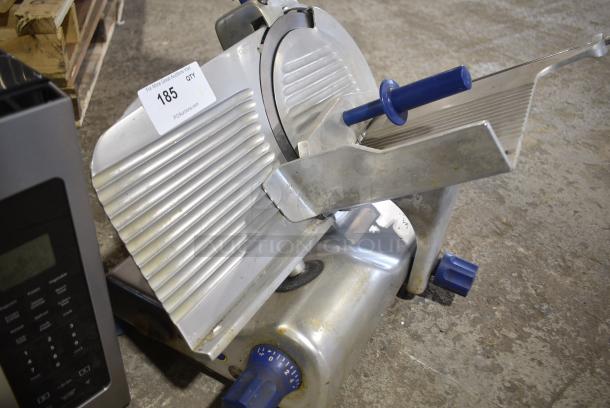 Stainless Steel Commercial Countertop Meat Slicer w/ Blade Sharpener. 115 Volts, 1 Phase. Tested and Does Not Power On - Image 2 of 5