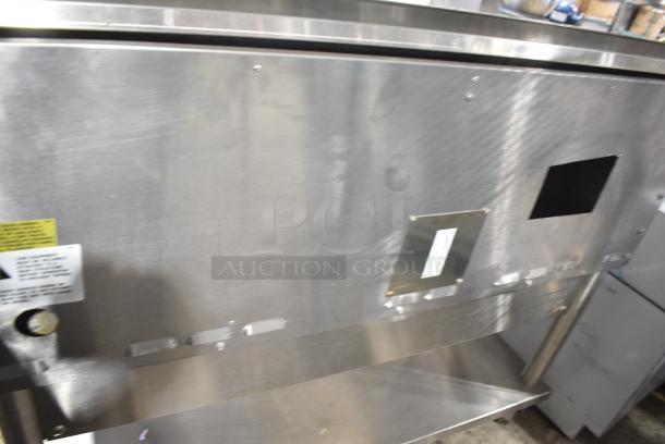 Keating MiraClean Stainless Steel Commercial Chrome Top Flat Top Griddle w/ Under Shelf on Commercial Casters. - Image 8 of 8