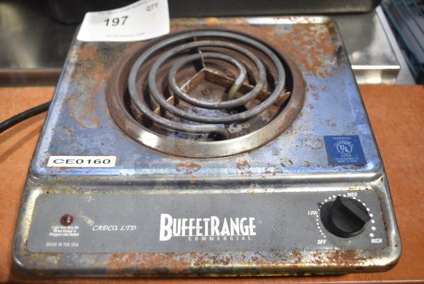 BuffetRange BRC-S1 Metal Countertop Single Burner Range. 120 Volts, 1 Phase. - Image 1 of 5