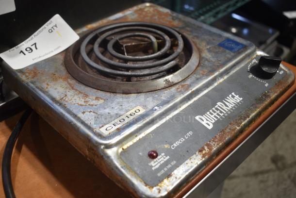 BuffetRange BRC-S1 Metal Countertop Single Burner Range. 120 Volts, 1 Phase. - Image 2 of 5