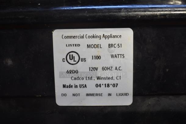 BuffetRange BRC-S1 Metal Countertop Single Burner Range. 120 Volts, 1 Phase. - Image 4 of 5