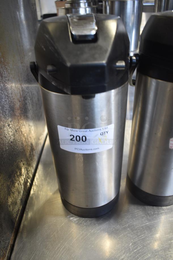 2 Fetco Metal Air Pots. 2 Times Your Bid! - Image 2 of 5