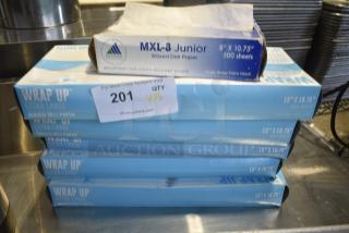 6 Boxes of Deli Paper. 6 Times Your Bid!